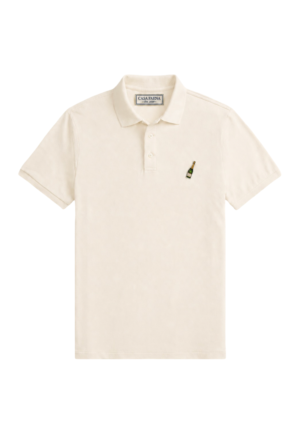 Casa Faena polo in Ivory / Cream